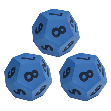 LEARNING ADVANTAGE Jumbo 12-Sided Foam Die Set 7398